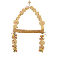 A uriaș din lemn tare. Leagăn cu elemente de căutare - 40x60cm