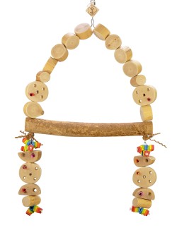 A uriaș din lemn tare. Leagăn cu elemente de căutare - 40x60cm