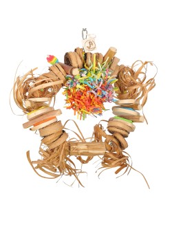 Coroniță anti-plictiseală - ros și ciugulit - 35cm