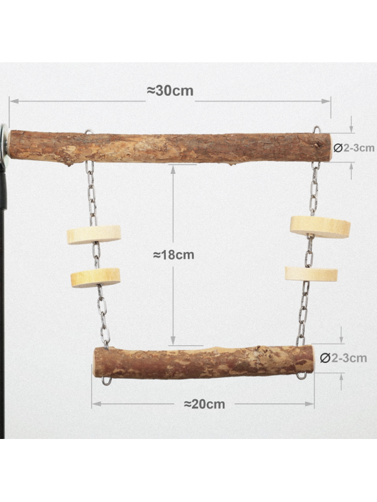 Creangă de odihnă (medie) cu legănuș