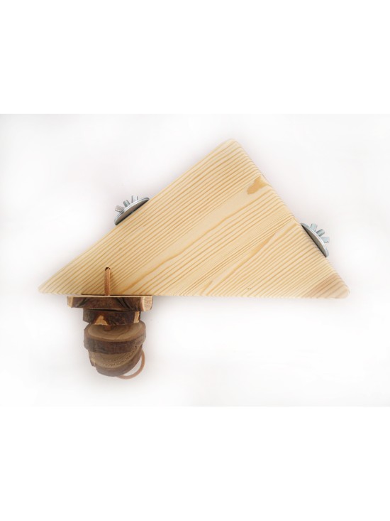 Platformă de colț cu accesorii de ronțăială