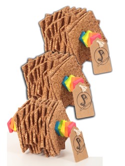 Plută la pachețel (mare) - SET 3 buc. - "snack" de ronțăială cu plută naturală