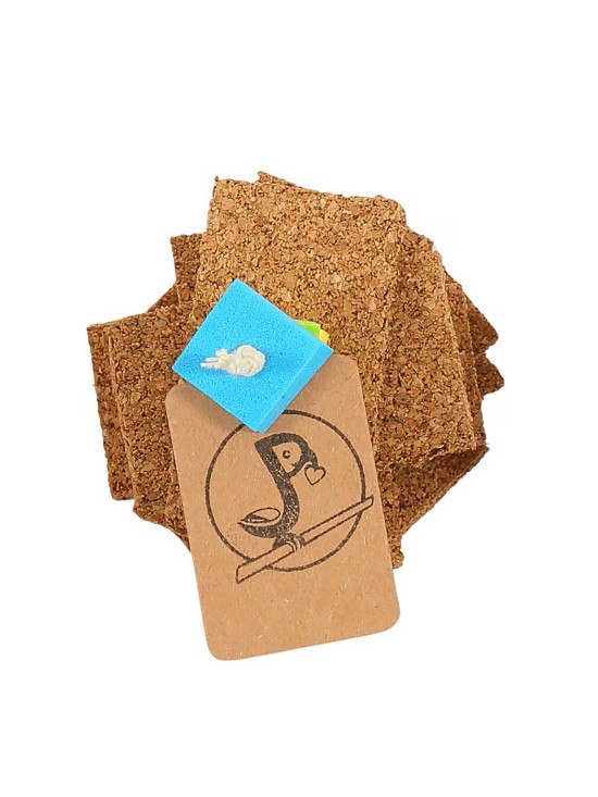 Plută la pachețel (mediu) - "snack" de ronțăială cu plută naturală