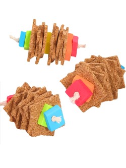 Plută la pachețel (mic) - SET 3 buc. - "snack" de ronțăială cu plută naturală