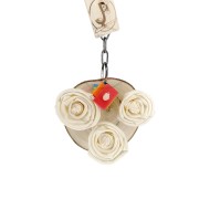 Ronțăici pentru pitici - jucărie cu disc lemn și sola - 16 cm