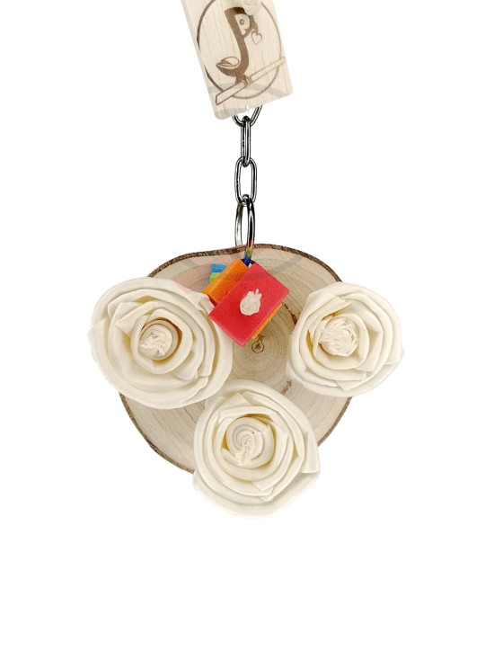 Ronțăici pentru pitici - jucărie cu disc lemn și sola - 16 cm