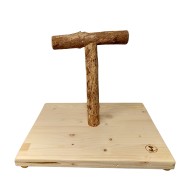 Stand T mediu, stinghie aprox. 3 cm din esență tare - 33cm înălțime