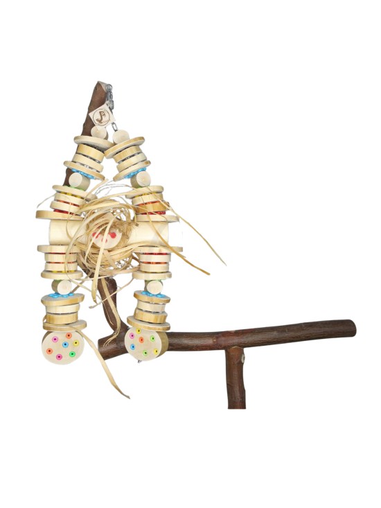 Stand T mare cu baza lăcuită și roți - 165 – 170 cm