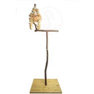 Stand T mare cu baza lăcuită și roți - 165 – 170 cm