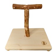 Stand T mititel, stinghie aprox. 2,5 cm din esență tare - 25 cm înălțime