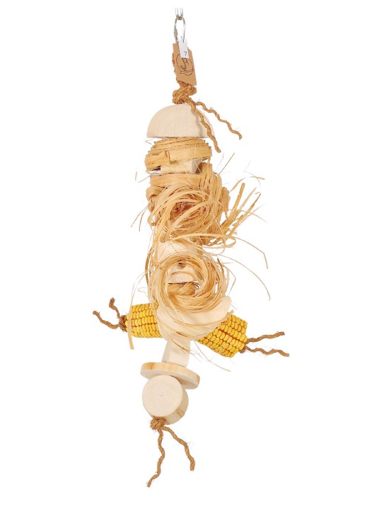 Mystery Box – set 4 jucării naturale pentru papagali. UNICATE