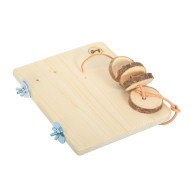 Platformă XL cu accesorii pentru colivie mare - 25x20cm