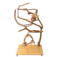 Copăcel stand VIP XL- loc de joacă papagali medii, mari - h165cm